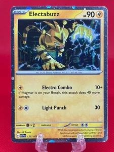 Pokemon TCG Electabuzz 125/165 151 RARE Pixelated Cosmos Holo Promo Englisch NM - Bild 1 von 4
