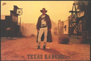 Vintage Nolan Ryan Texas Ranger Poster Full-size 24x36 MLB - Nike Factory Sealed - Picture 1 of 6