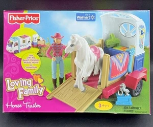 VHTF Fisher Price Loving Family Horse Trailer Walmart Exclusive NEW SEALED RARE - Picture 1 of 8
