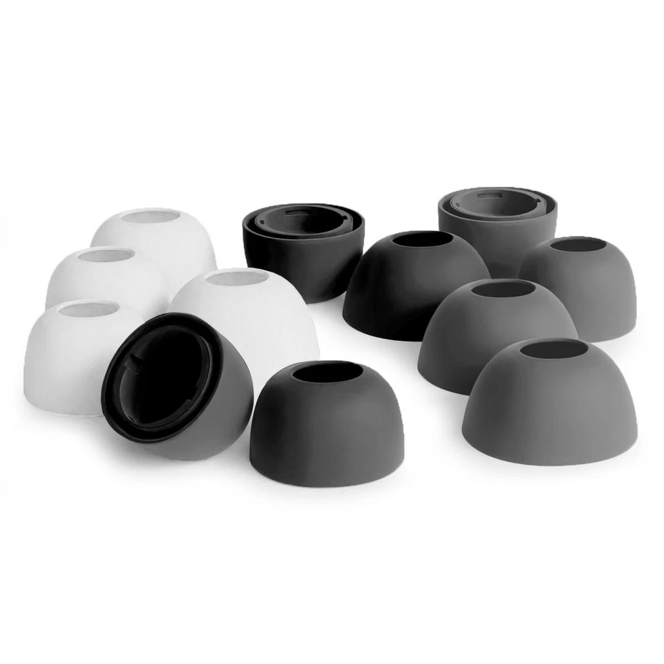 DISTRIBUTED BY MACADAMIA LTD 12 x Silikon Ohrhörer Gummi Tipps Für Samsung Galaxy Buds 3 Pro Ohrhörer