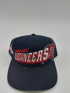 Vintage NFL Tampa Bay Buccaneers GRID Snapback Cap Hat 90s Sports Specialties - Picture 1 of 9
