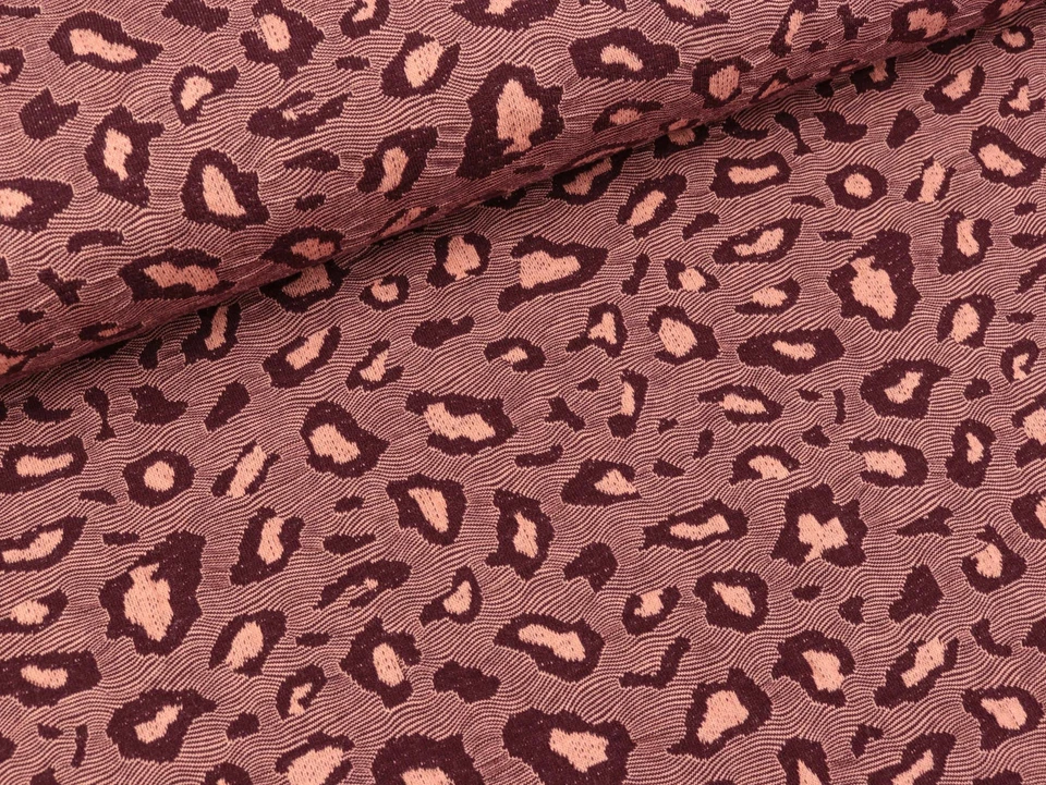 Hamburger Liebe Weekender 3D Jacquard Single Safari nude-bordeaux - Bild 1 von 1