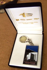 Celine Dion Pepsi Center Inaugural event key ring October 1, 1999 Avalanche home - Picture 1 of 8
