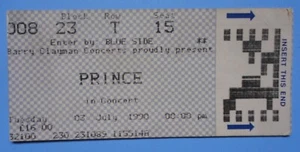 Prince Concert Ticket July 3, 1990 Wembley Arena, London, England - Picture 1 of 2