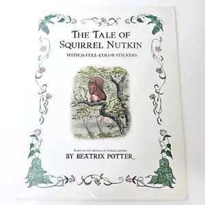 Beatrix Potter The Tale of Squirrel Nutkin with 26 full-color stickers Book 1998 - Picture 1 of 19