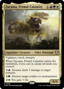 MTG ZACAMA, PRIMAL CALAMITY EXC - ZACAMA, CALAMITÀ PRIMORDIALE - CMM - MAGIC - Bild 1 von 1