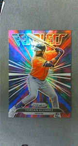 2022 Panini Prizm Fearless Red White Blue Prizm #16 Yordan Alvarez Astros - Picture 1 of 2