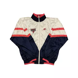 VTG 90s Men’s Nike Olympics USA TRACK & FIELD Windbreaker Full Zip Jacket Size M - Picture 1 of 4