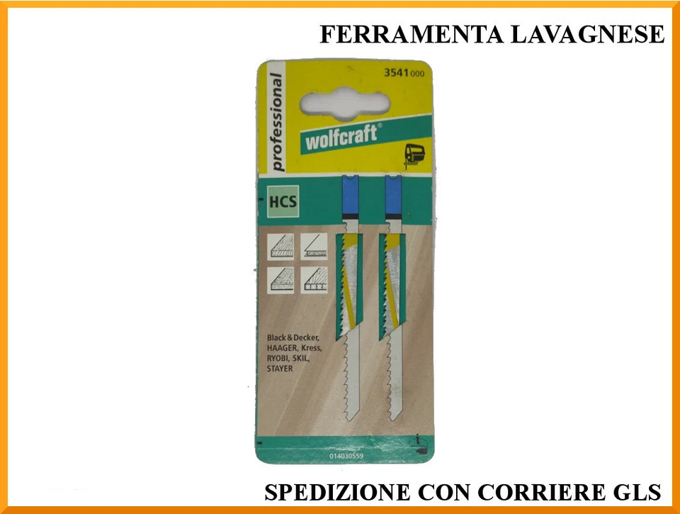 Lame attacco Black & Decker/Ryobi/Stayer/Kress/Haager seghetto alternativo 3541 - Imagen 1 de 1