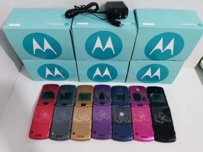 Unlocked - Motorola RAZR V3 all colors 2G vintage Mobile Phone Good Condition - Image 1 of 4