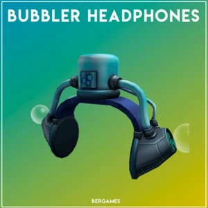 Bubbler Headphones ROBLOX Hat Accessory - Celebrity Series Toy code - Picture 1 of 1