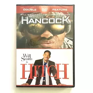 Hancock and Hitch Double Feature DVD Will Smith, Jason Bateman & Kevin James New - Picture 1 of 2
