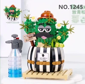 LOZ Mini Building Block Micro Cactus Potted Mustache Plants I Am Gentle 1245 - Picture 1 of 4