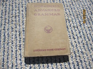 Buch, Hoenshels fortgeschrittene Grammatik von E. J. Hoenshel, A.M. 1927 Hardcover - Bild 1 von 17