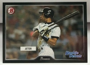 Derek Jeter 2019 Topps On Demand Inspired By '55 Bowman Rookie Debuts SP #R7
