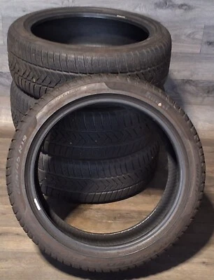 4 x 225/45 R19 96V Winterreifen Pirelli Sotto Zero 3 225 45 19 96 V RFT RSC !! - Bild 1 von 4