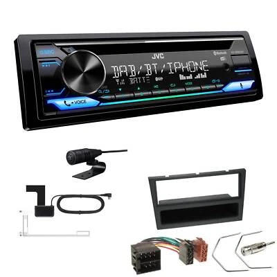 JVC KD-DB922BT Autoradio DAB+ Bluetooth für Opel Corsa C 2000-2004 charcoal - Bild 1 von 4