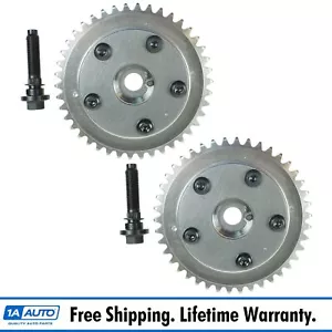 Camshaft Phaser Variable Valve Timing Sprocket Gear Cam Shaft Pair Set for Ford - Picture 1 of 11
