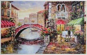 1000 Pieces Jigsaw Puzzles for Families Adults Kids Christmas Gifts Rose Town - Picture 1 of 5