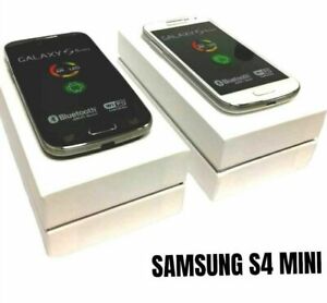 New Samsung Galaxy S4 Mini GT-I9195 Black White 8GB Smartphone+6 month Warranty