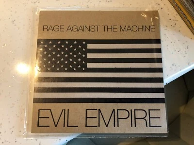 RAGE AGAINST THE MACHINE-  EVIL EMPIRE - Live Promo 7 inch Vinyl Record 1996 - Image 1 of 3