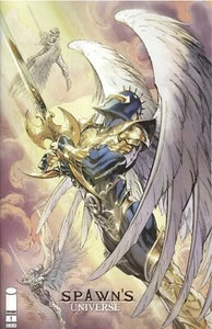 SPAWN'S UNIVERSE #1 COVER D J SCOTT CAMPBELL NM - Foto 1 di 1