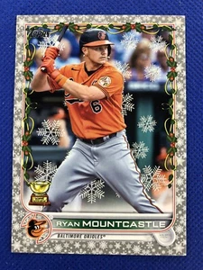 2022 #HW45 Ryan Mountcastle Holiday Metallic Snowflake Parallel All Star Rookie - Imagen 1 de 2