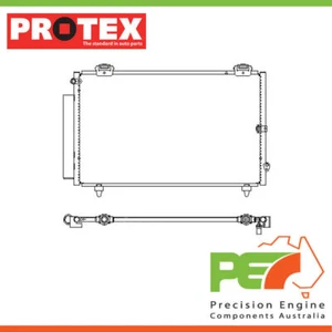 Nuevo * PROTEX * Condensador de aire acondicionado para TOYOTA COROLLA ZZE122R 4D H/B TRACCIÓN DELANTERA. - Imagen 1 de 4