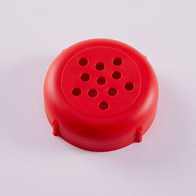 Cheese Shaker Tops- Plastic- Rust And Dent Free Forever Lids (12 Count) Red • 14.89$