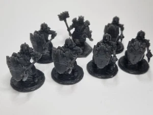 Dwarf 3d Printed DND style miniatures. 6 Dwarf honor guards, 2 berserkers + Lord - Picture 1 of 7