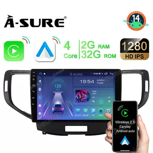 2+32G Für Honda Accord VIII 8 2008-2012 Android 14 Autoradio Carplay RDS Navi - Bild 1 von 16