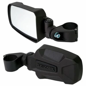 SEIZMIK Pursuit Side Mirrors Aluminum 1.75" Bar Ranger RZR Wildcat Rhino YXZ - Picture 1 of 4
