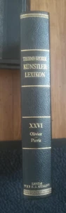 Thieme Becker / Künstler Lexikon / BAND XXVI /Oliver - Pieris / E. A. Seemann - Bild 1 von 1