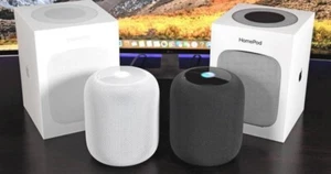 Apple HomePod Large Smart Speaker White BRAND NEW SEALED DISCONTINUED!! - Picture 1 of 6