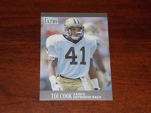 FOOTBALL CARD FLEER ULTRA 1991 TOI COOK #206 - Picture 1 of 1