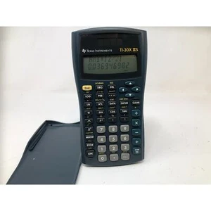 Texas Instruments TI-30X IIS Fundamental 2-line Scientific Calculator Black - Picture 1 of 4