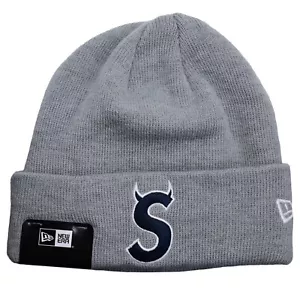 Supreme New Era S Logo Beanie FW22 Grey - Picture 1 of 7