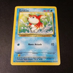 Pokemon Jungle Set Goldeen Common Card 53/64 LP - Picture 1 of 1