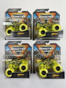 Spin Master Monster Jam SET OF 4 “Dragon” Series 36 Collectible Monster Trucks - Picture 1 of 6