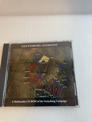 Gettysburg Animated Multimedia CD for Windows 95/98/2000 CD-ROM - Image 1 of 4