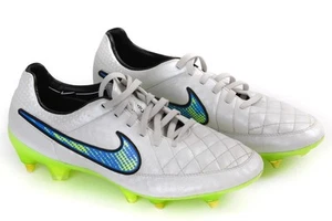 NIKE TIEMPO LEGEND V SG-PRO FOOTBALL BOOTS CLEATS 631614-174 2014 UK 6.5 - Picture 1 of 6