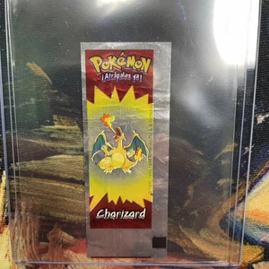 Adesivo Charizard 1998 gomma Argentina mai incollato RARO Pokemon - Foto 1 di 13
