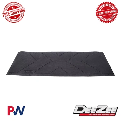 Dee Zee Tailgate Mats Rubber Black For 88-00 Chevrolet C1500/C2500/C3500 Pickup - Image 1 of 4