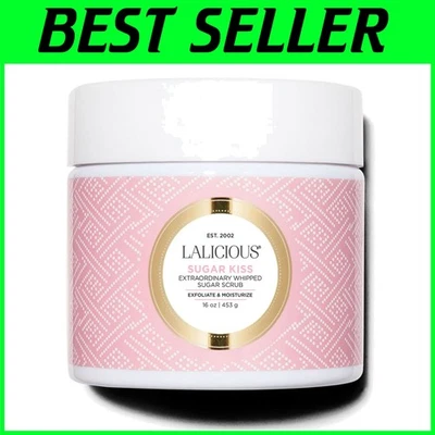 Sugar Kiss Body Scrub - Deep Hydration & Even Skin Tone - Paraben-Free - 16oz - Image 1 of 4