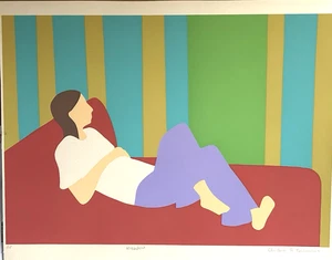 Ariane R. Berman (geb. 1937) MEADOW - signierter Artists Proof ungerahmte Litho - Bild 1 von 10