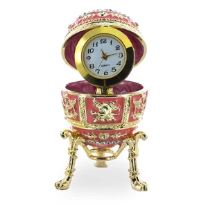 Pink Enamel Royal Inspired Imperial Easter Egg with Surprise - Picture 1 of 5
