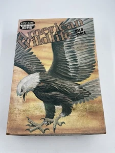 AMERICAN WILDLIFE Bald Eagle Vintage Model Life-Like Hobby Kit 09350 Used/made - Picture 1 of 10