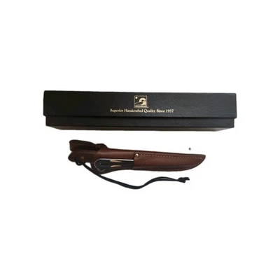 Grohmann M3SWM Coastguarf - Leather Sheath Marlin Spike USED 4" Stainless Blade - Image 1 of 4