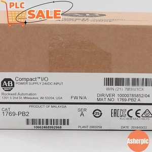 Allen-Bradley 1769-PB2 CompactLogix DC 2A/0.8A Power Supply New Factory Sealed - Picture 1 of 3