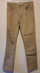 Urban Pipeline Jeans Beige Straight Leg Ultimate Flex Slim Fit Khaki Pants 32x32 - Picture 1 of 6
